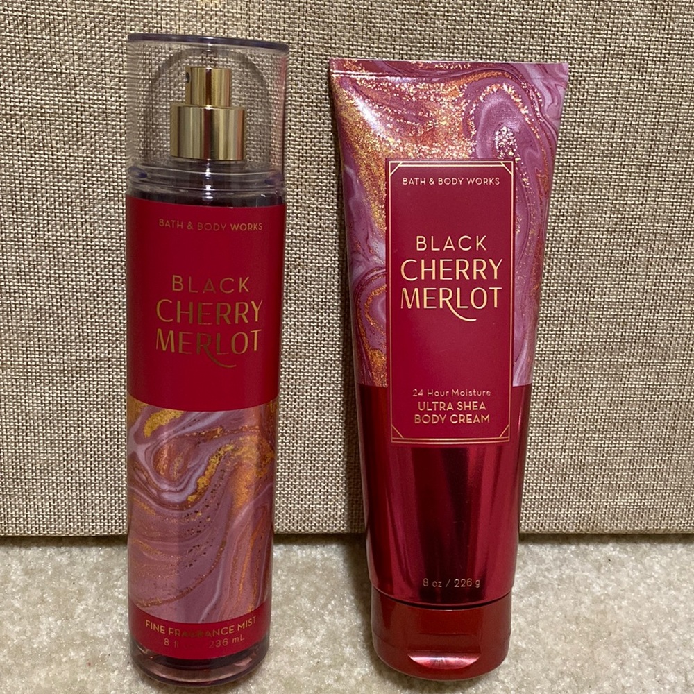 Black Cherry Merlot Bath and Body set